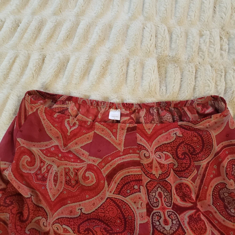 VICTORIA'S SECRET 2-piece Set Paisley gr8 for Valentines Day Size L - Picture 9 of 9